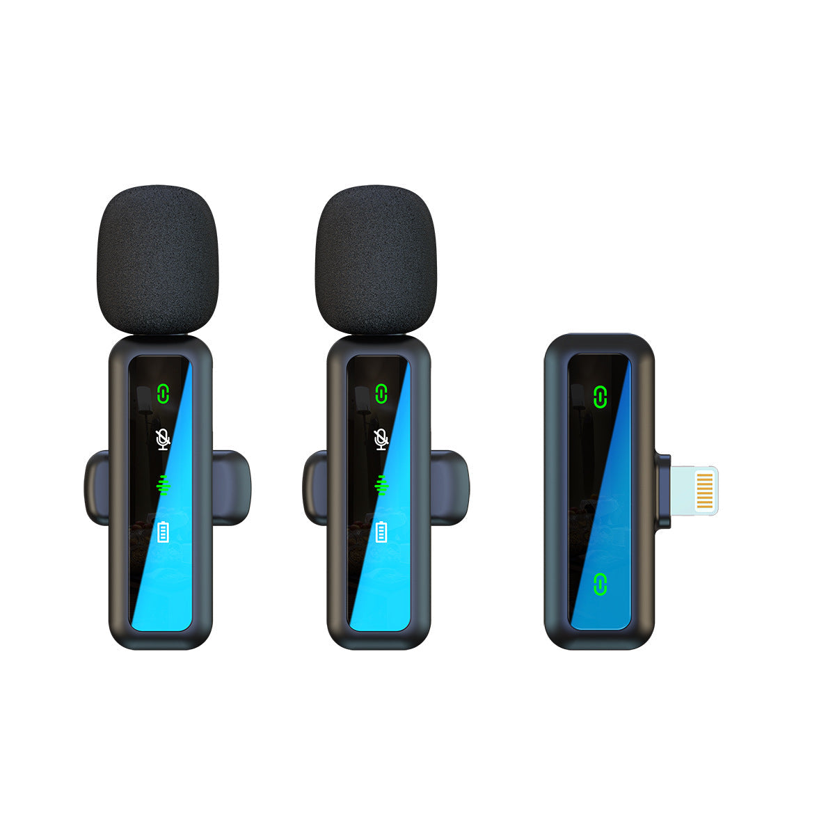 Wireless Lapel Microphone for Streaming and Vlogging