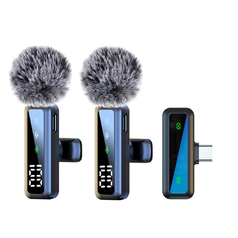 Wireless Lapel Microphone for Streaming and Vlogging