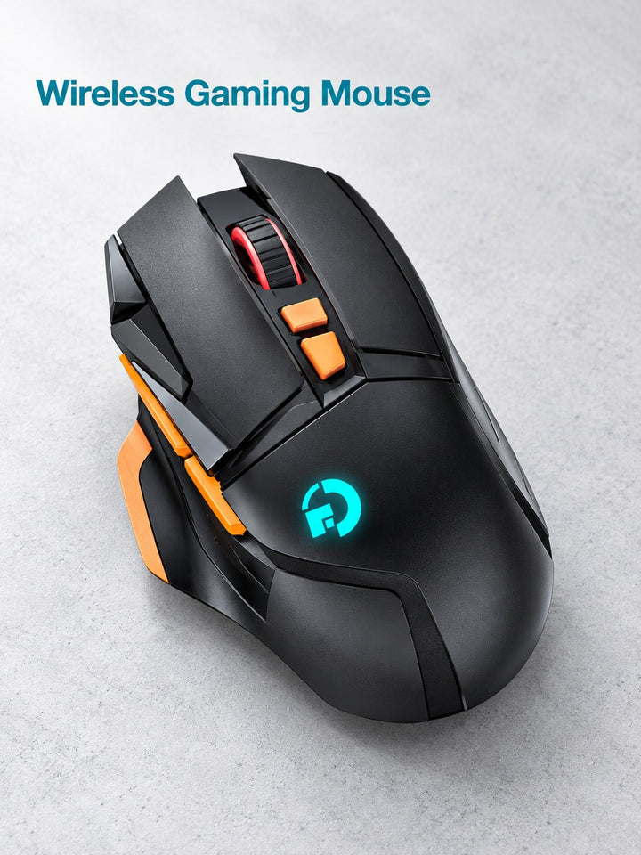 Wireless RGB Gaming Mouse with 2.4G Receiver and Wired Mode