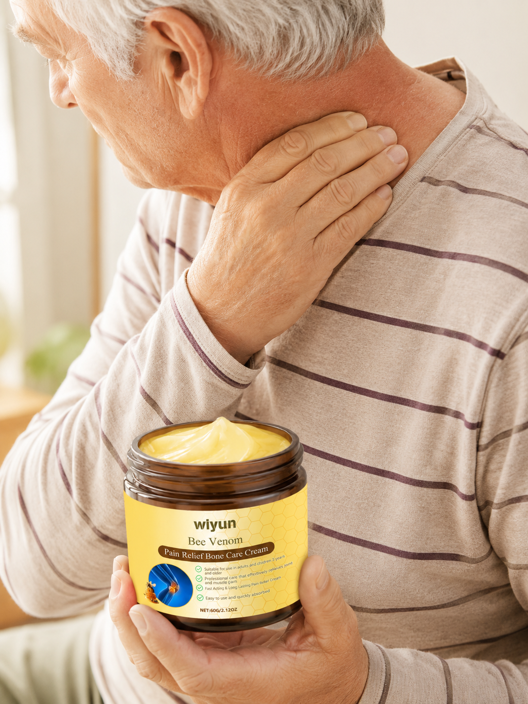 Bee Venom Joint Care Cream — Deep Relief for Stiff Joints
