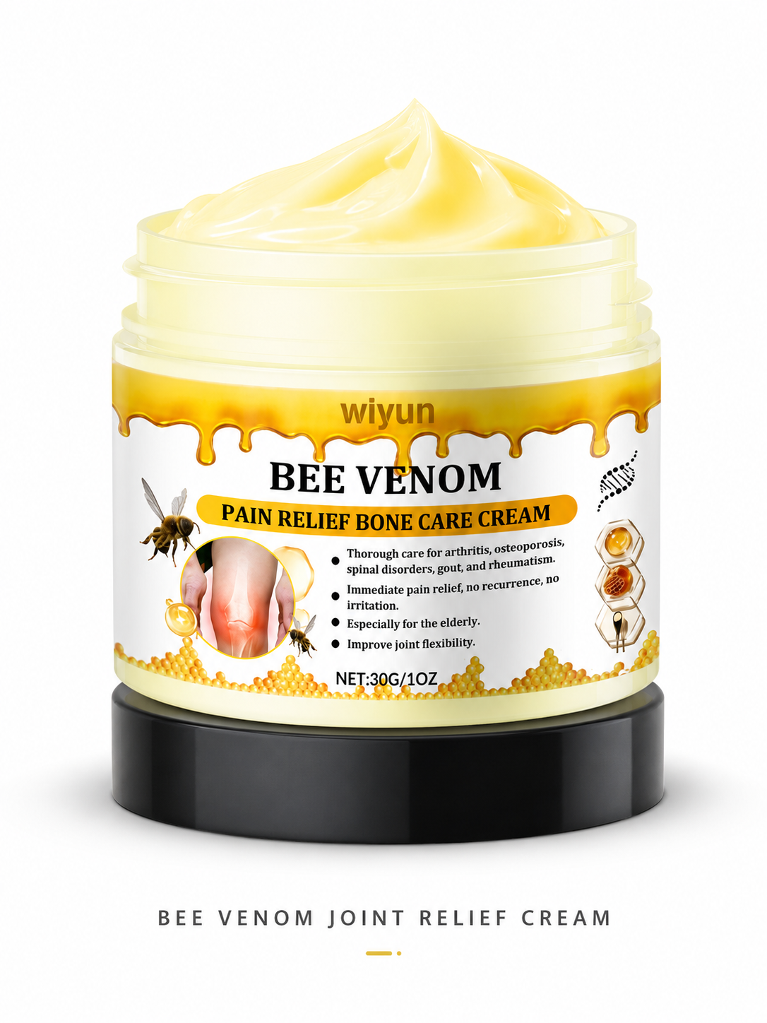 Wiyun Bee Venom Joint Relief Cream — 30g, 2 Jars