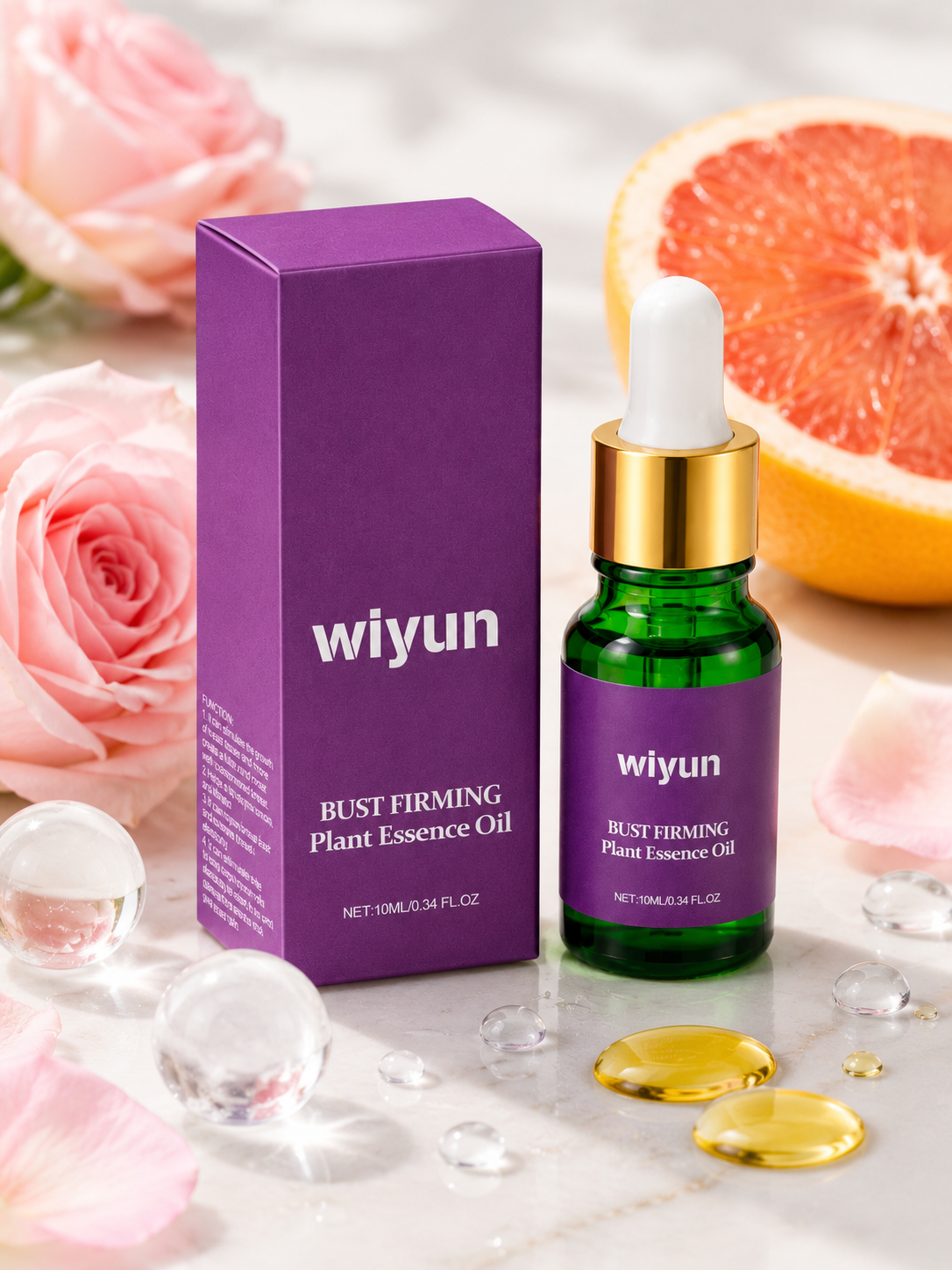 Chest Firming Massage Oil — Lift & Sculpt Naturally