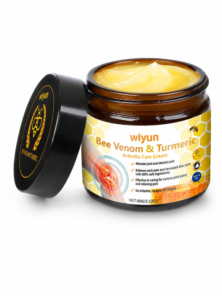 Turmeric & Bee Venom Joint Pain Cream — Natural Relief