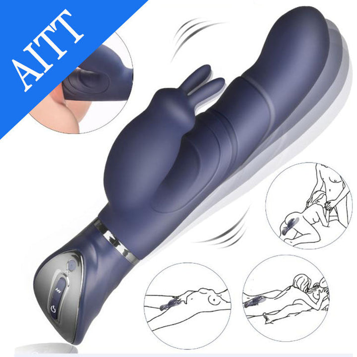 Dual-Motor Vibrator with Customizable Stimulation Control