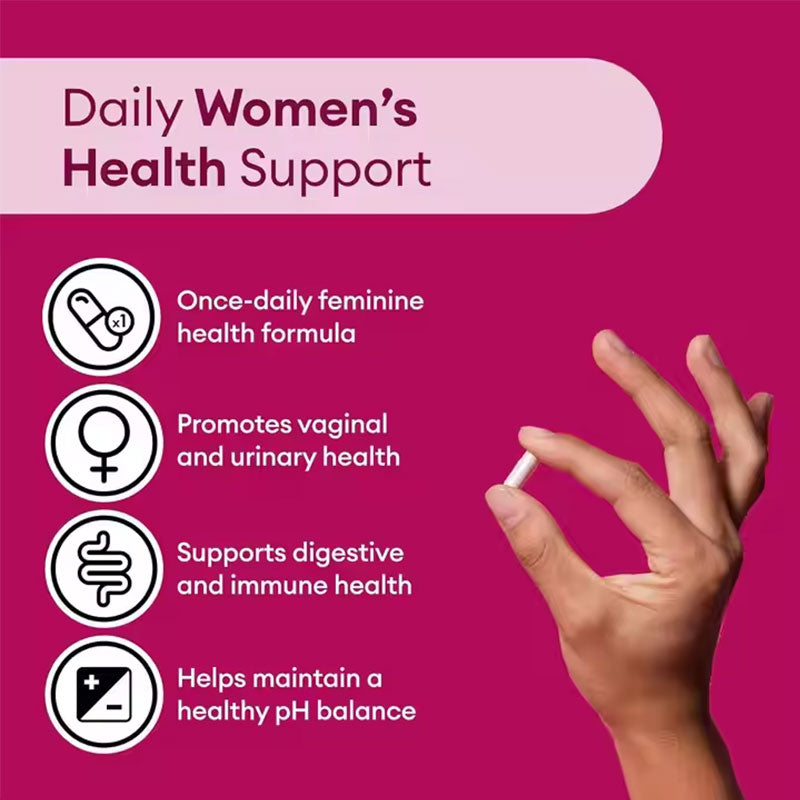 Women's Daily Probiotic Capsules: 50B CFU, Fridge-Free