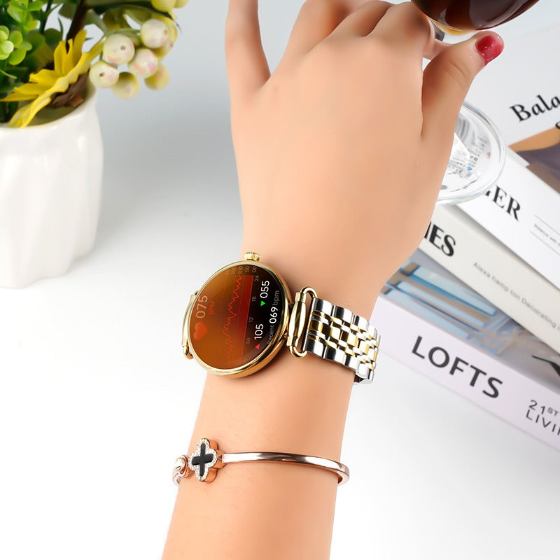 Women's Smartwatch with Heart Rate & Blood Oxygen Tracking
