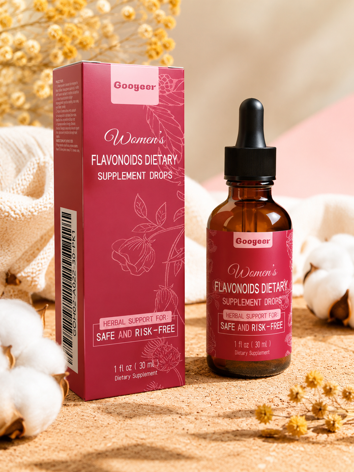 Flavonoid Supplement Drops — Fatigue Relief & Energy for Women