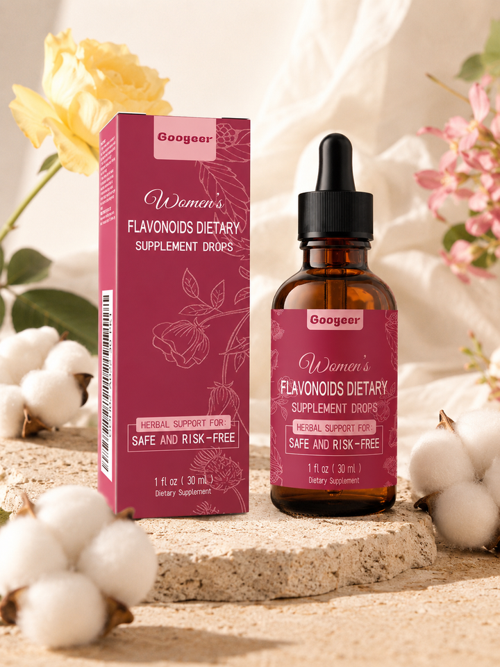 Flavonoid Supplement Drops — Fatigue Relief & Energy for Women