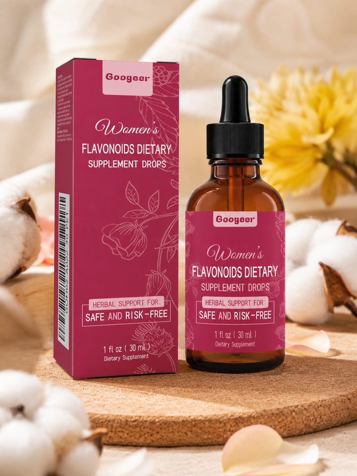 Flavonoid Supplement Drops — Fatigue Relief & Energy for Women