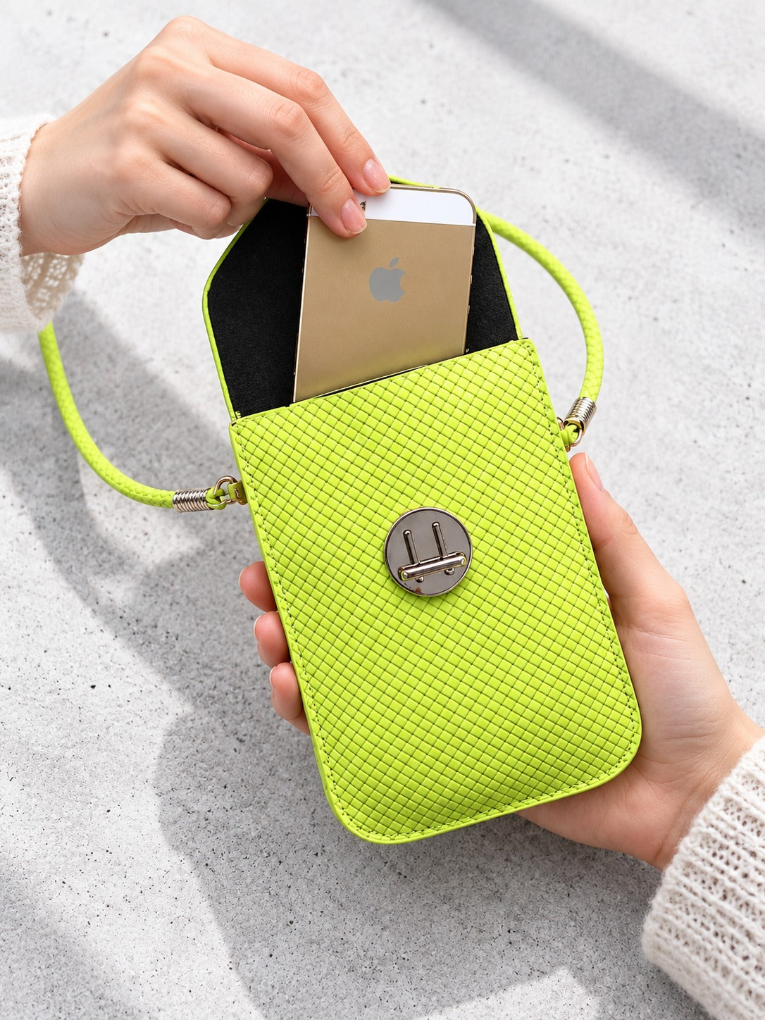 Women's Mini Crossbody Phone Bag, Hands-Free and Bold