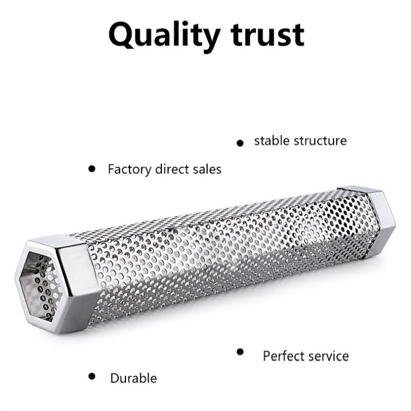 Stainless Steel Smoker Tube for Grill Smoke Flavor