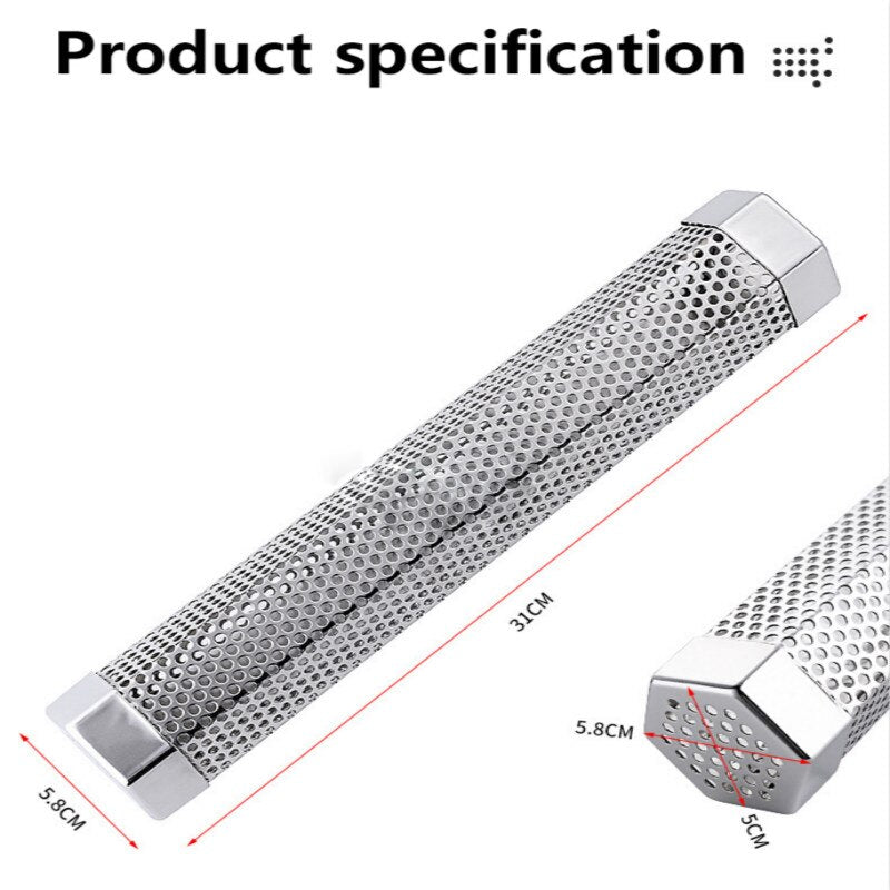 Stainless Steel Smoker Tube for Grill Smoke Flavor