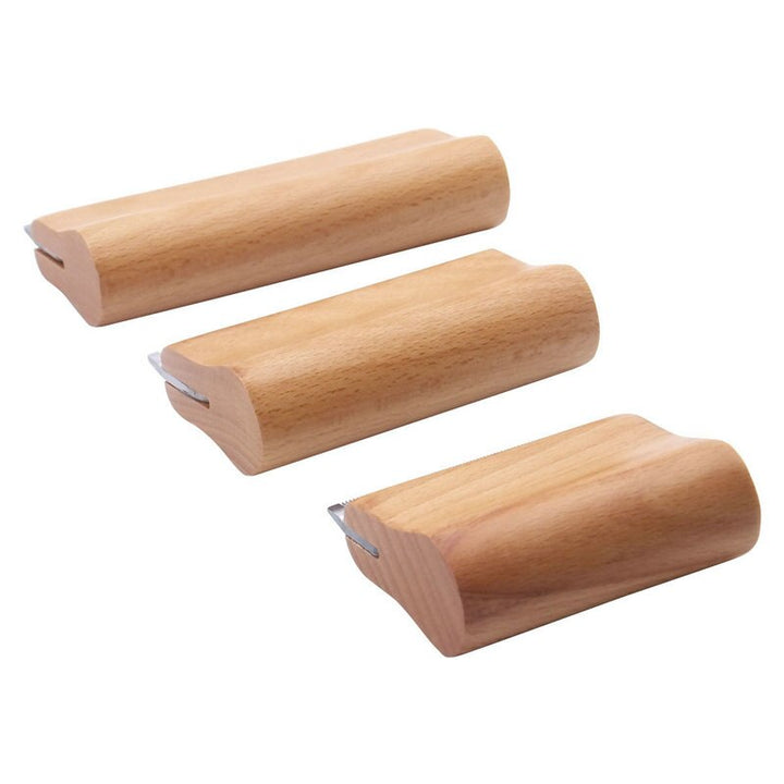 Wood Deshedding Grooming Brush for Less Pet Fur at Home