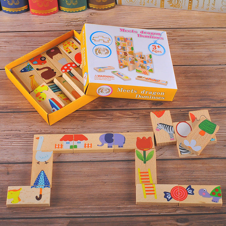 Wooden Animal Puzzle Toy for Screen-Free Learning