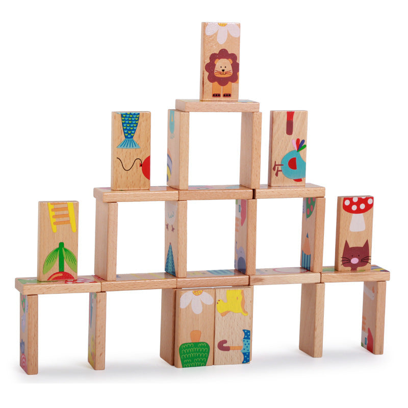 Wooden Animal Puzzle Toy for Screen-Free Learning