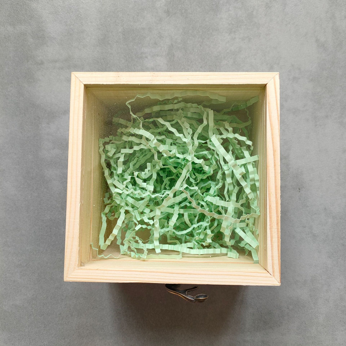 Wooden Animal Ornament with Mini Rocking Chair Decor