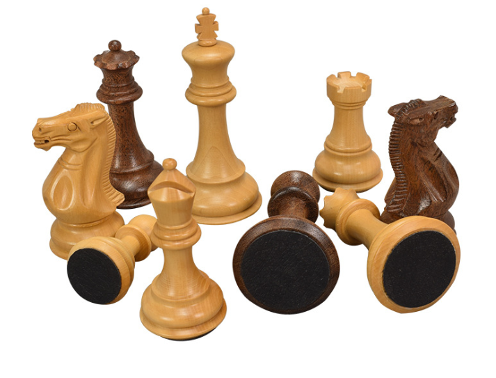 Traditional Wooden Chess Set for Classic Play & Display