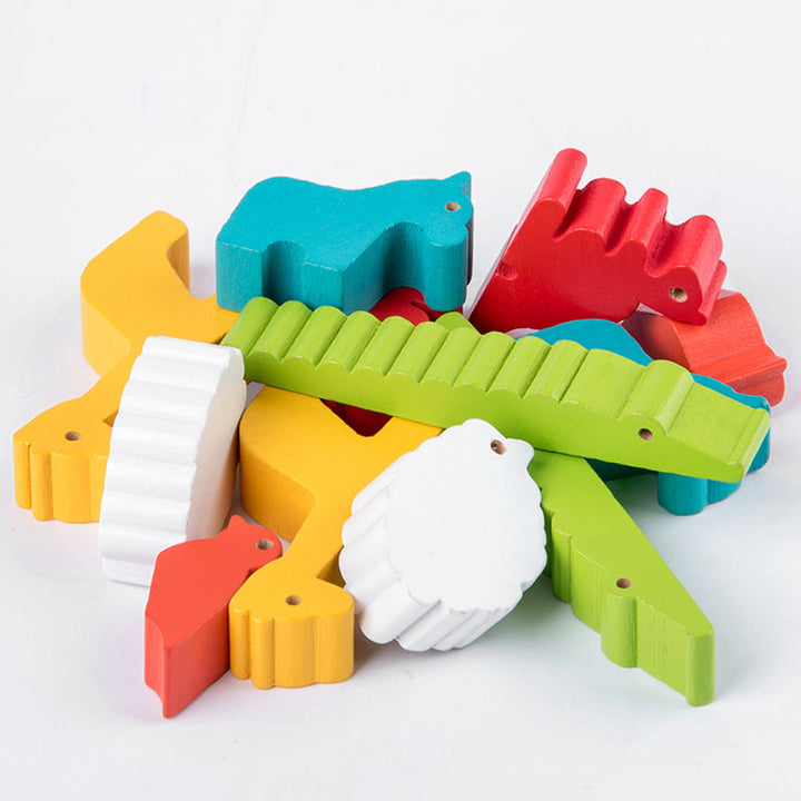 Wooden Balance Toy for Kids | Animal Stacking Game