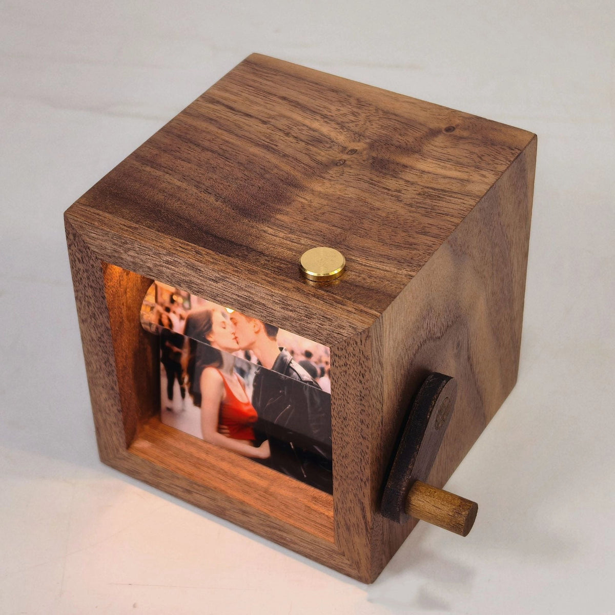 Personalized Wooden Animation Box Keepsake Gift Decor