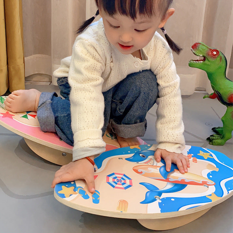 Wooden Balance Board for Kids | Active Indoor Play