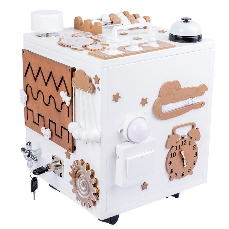Montessori Busy House Toy for Hands-On Learning Play
