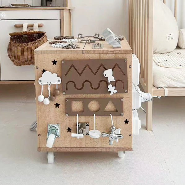 Montessori Busy House Toy for Hands-On Learning Play