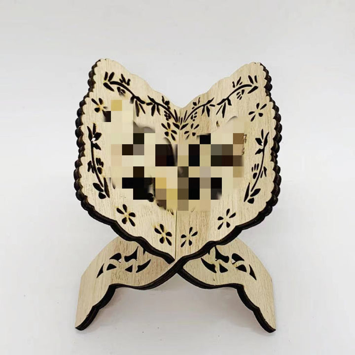 Wooden Decorative Display Stand for Books & Ornaments