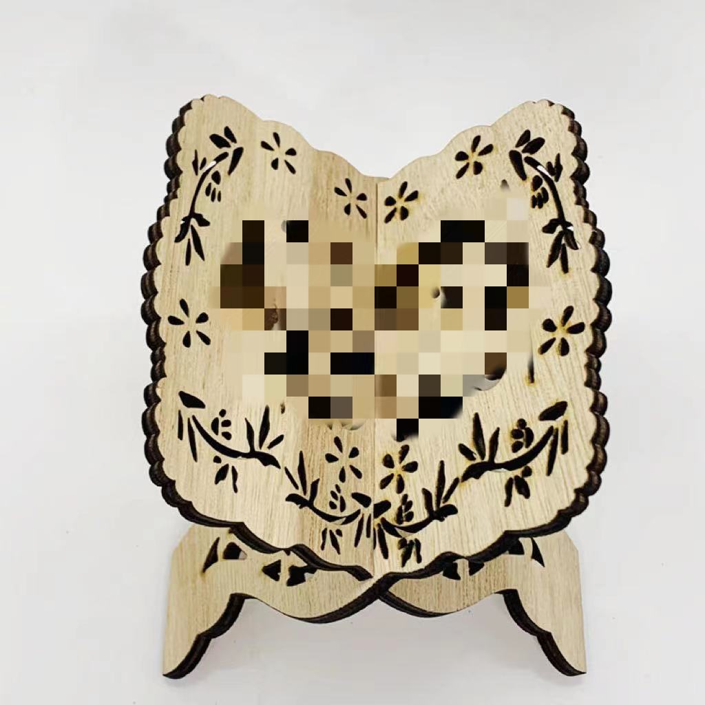 Wooden Decorative Display Stand for Books & Ornaments