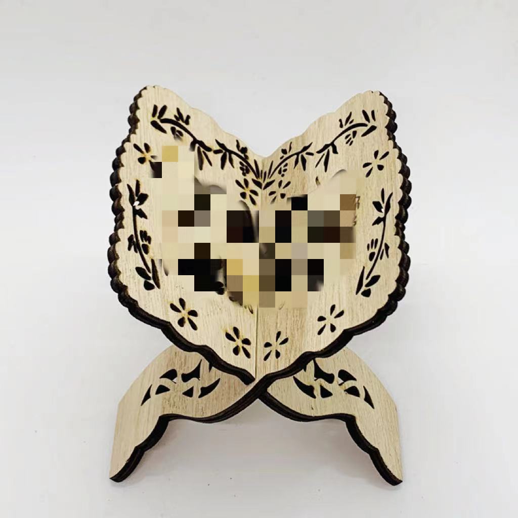 Wooden Decorative Display Stand for Books & Ornaments