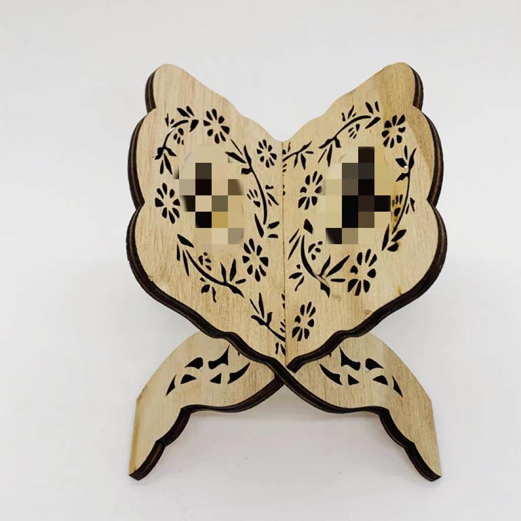 Wooden Decorative Display Stand for Books & Ornaments