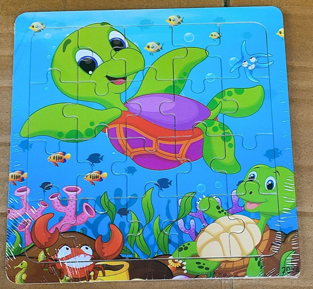 Wooden Animal Puzzles for Hands-On Early Learning