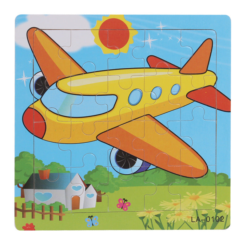 Wooden Animal Puzzles for Hands-On Early Learning