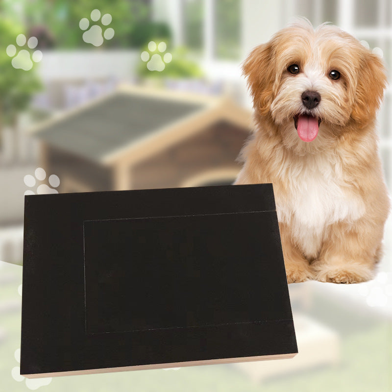 Wooden Pet Nail Scratcher Grooming Board for Pets