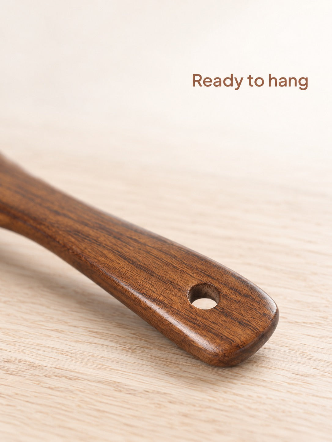 Wooden Rice Spoon for Non-Stick Pots and Fluffy Rice