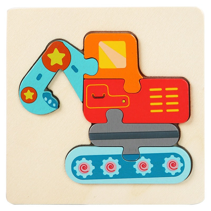 Wooden Toddler Puzzles for Hands-On Early Learning