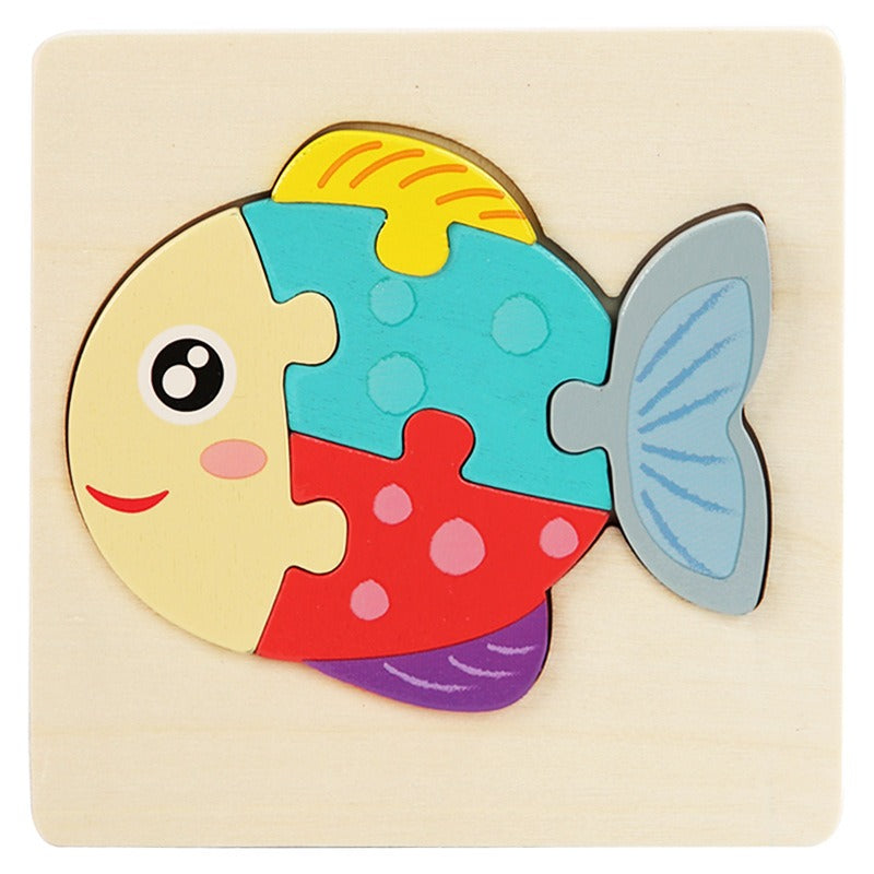 Wooden Toddler Puzzles for Hands-On Early Learning