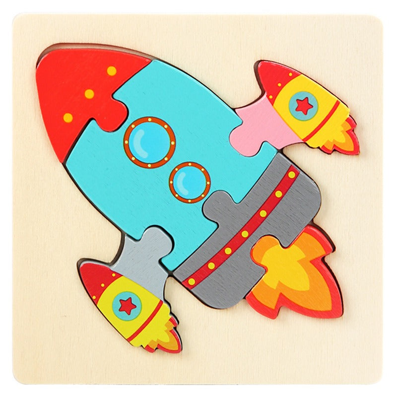 Wooden Toddler Puzzles for Hands-On Early Learning