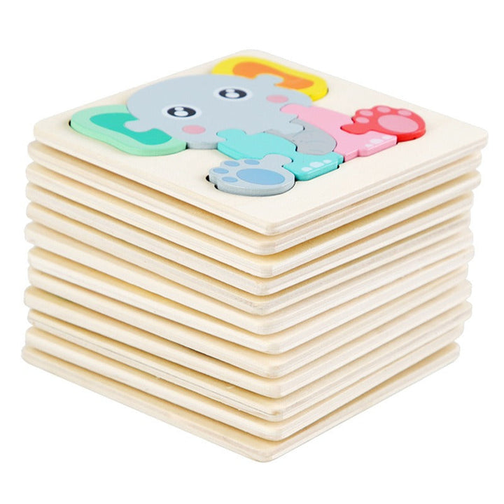 Wooden Toddler Puzzles for Hands-On Early Learning
