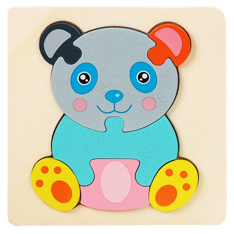 Wooden Toddler Puzzles for Hands-On Early Learning