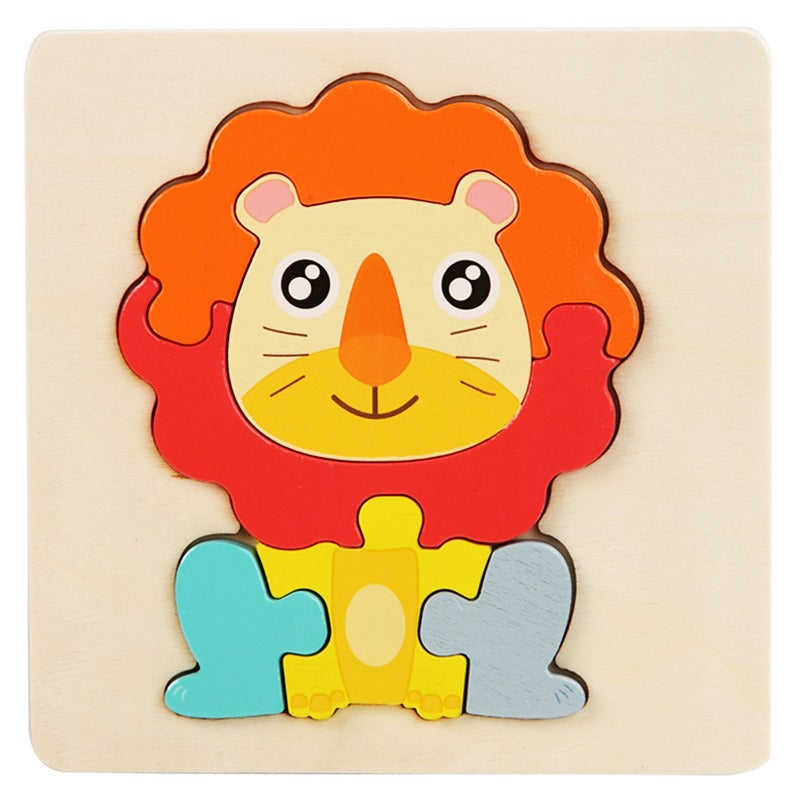 Wooden Toddler Puzzles for Hands-On Early Learning