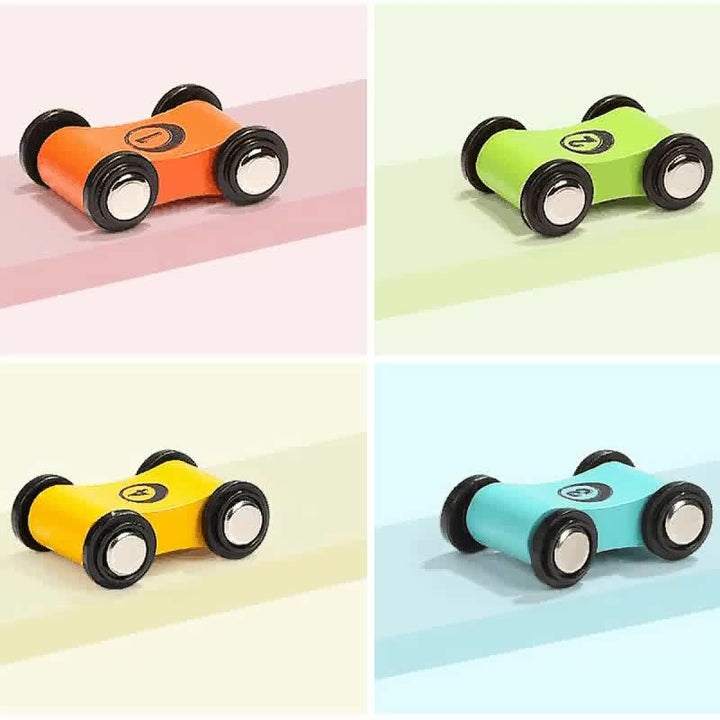 Wooden Mini Car Toy for Screen-Free Early Learning
