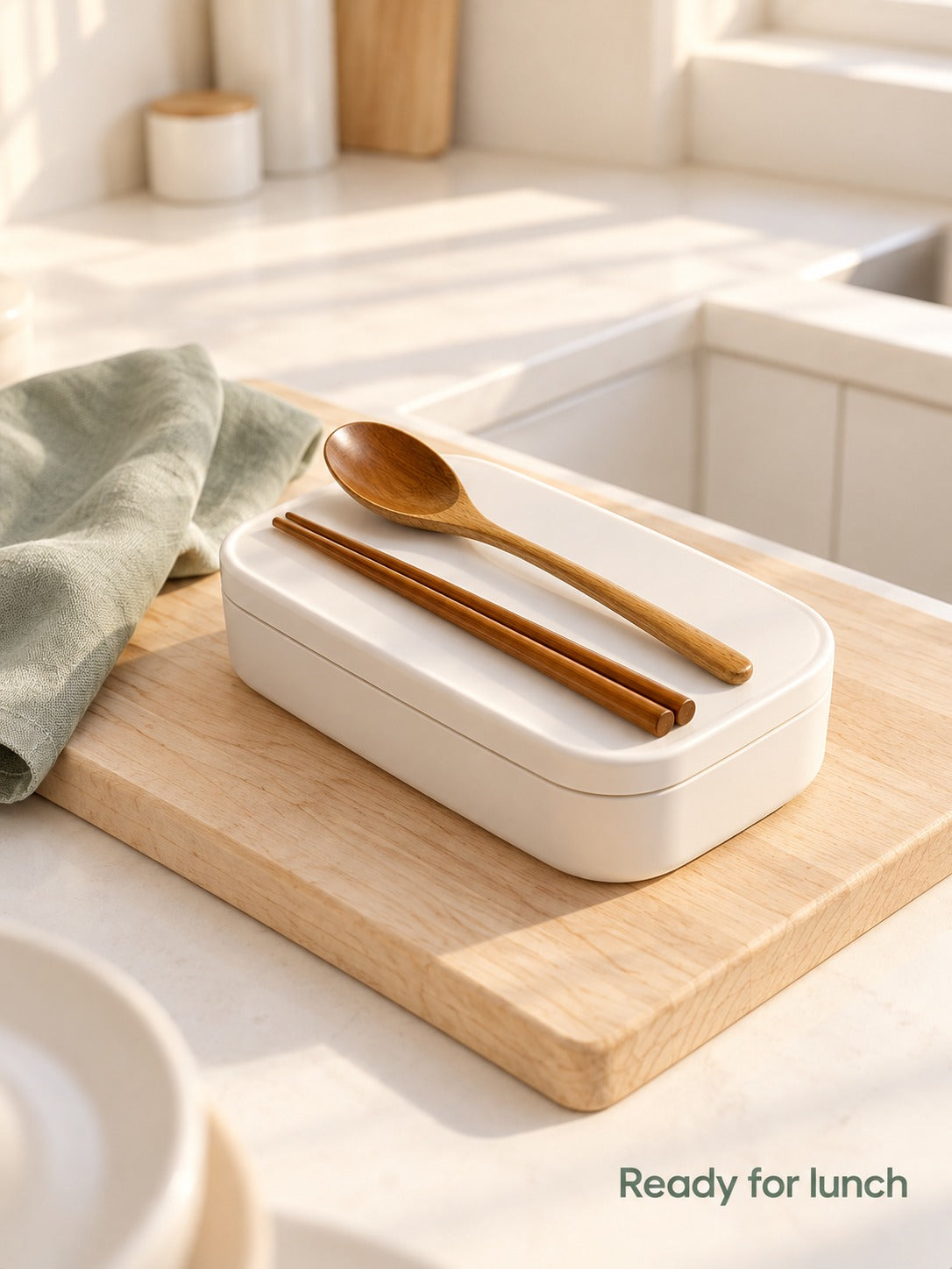 Wooden Spoon and Chopsticks Set for Everyday Meals