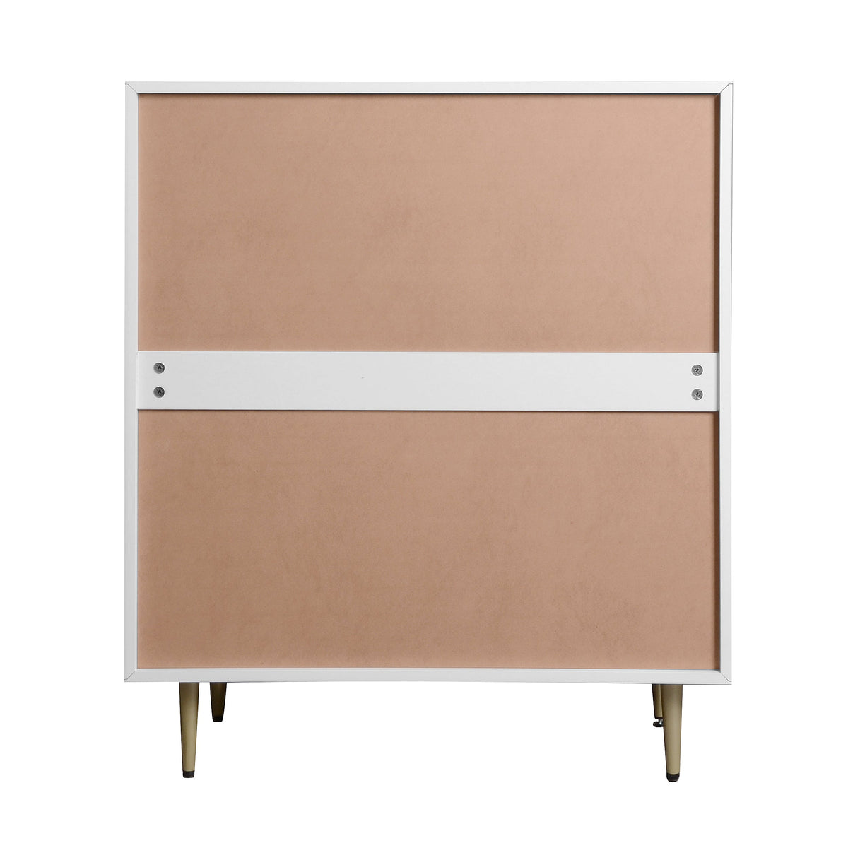 Tall 4 Drawer Dresser: Anti-Tip Storage with Metal Legs