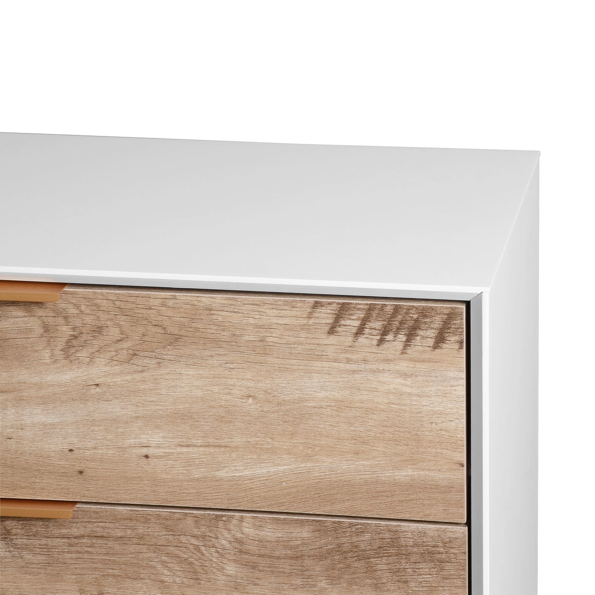 Tall 4 Drawer Dresser: Anti-Tip Storage with Metal Legs