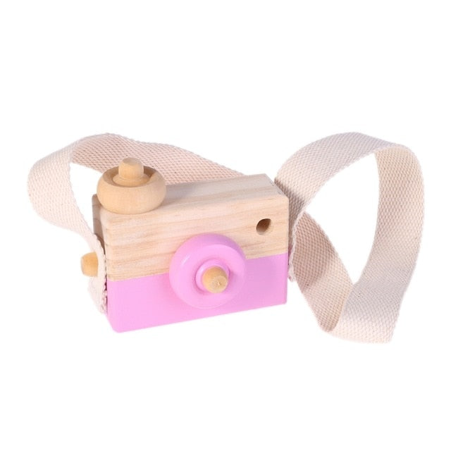 Wooden Toy Camera for Screen-Free Imaginative Play