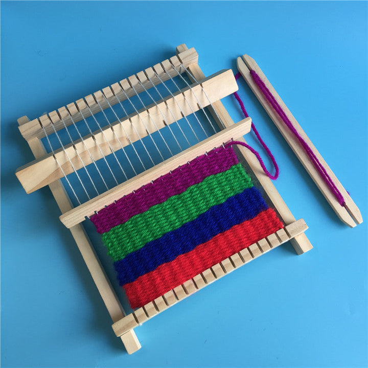 Wooden Weaving Loom Kit for Screen-Free Creativity