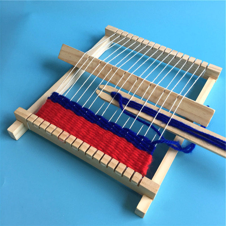 Wooden Weaving Loom Kit for Screen-Free Creativity