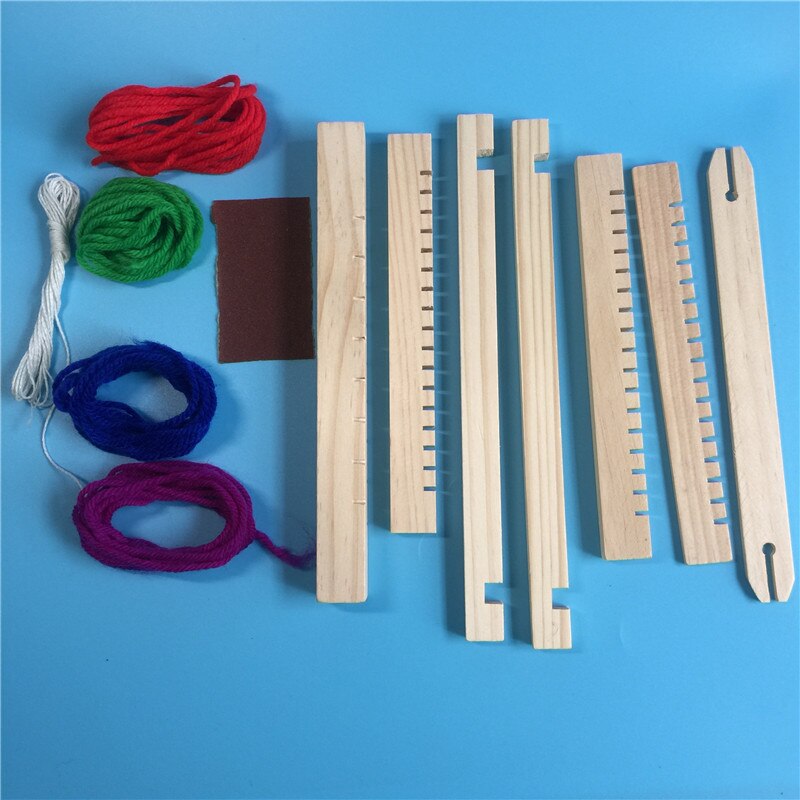 Wooden Weaving Loom Kit for Screen-Free Creativity