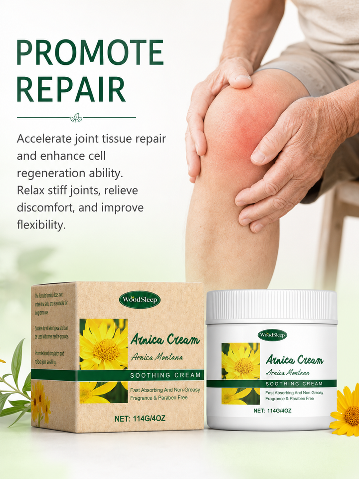 Arnica Joint Cream — Fast Relief for Knees, Wrists & Stiff Joints