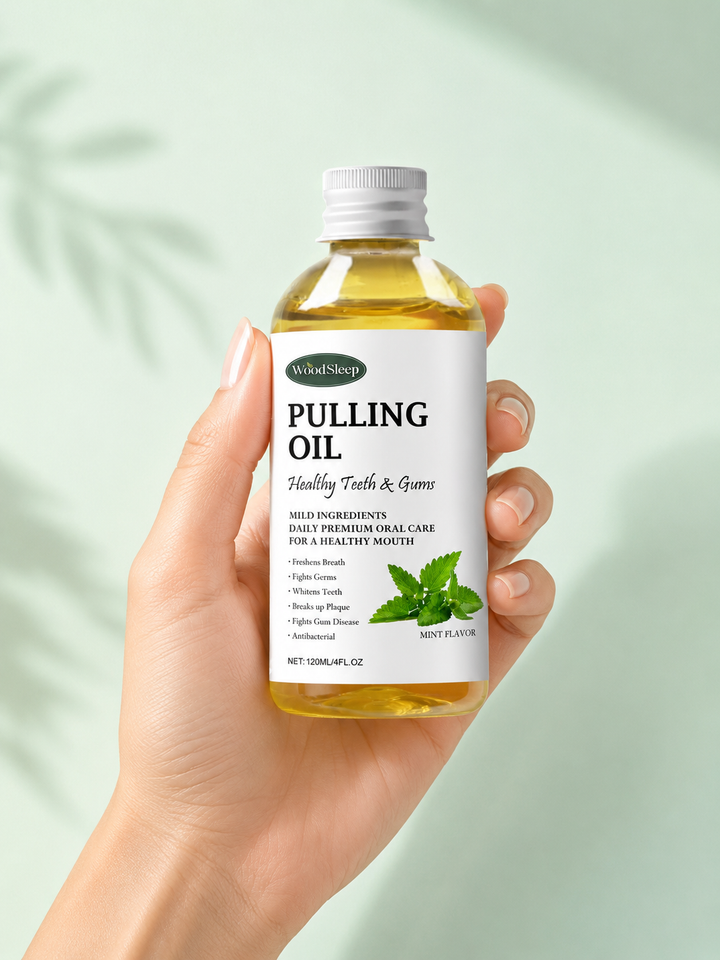 Oil Pulling Mouthwash – Naturally Fresher Breath & Whiter